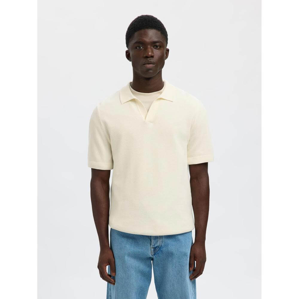 Selected Homme Colibri Knit Polo Shirt